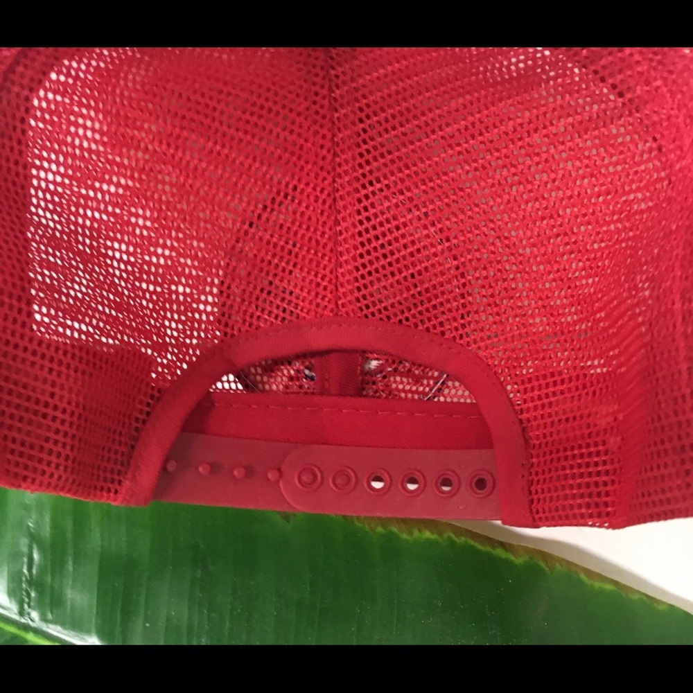 Vintage Vigortone Red Trucker Adjustable Hat - Picture 3 of 4